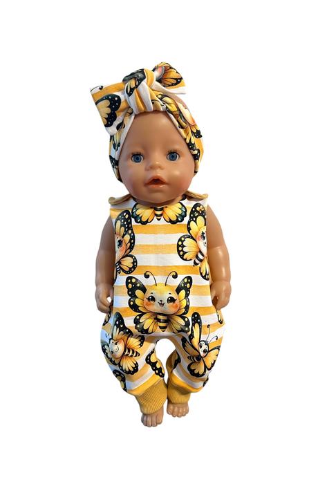 Dupačky pre bábiku baby born - 43 cm, motýľ 1, 