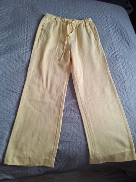 Žlté nohavice, zara,xs