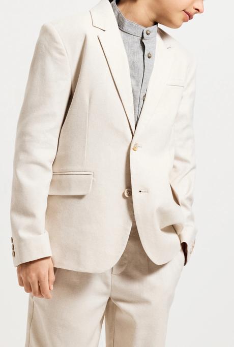 Elegantne sako s primesou lanu, reserved,128