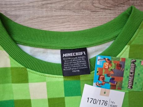 Nová chlapčenská mikina minecraft 170/176, 170