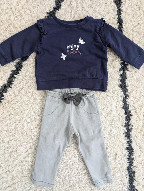 Mikina a legínky, fox & bunny,74