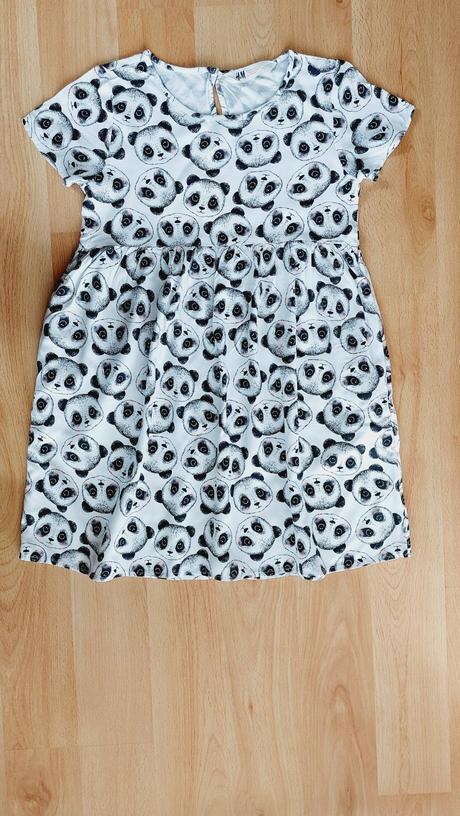 Pandové šaty, h&m,122