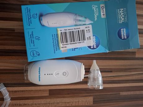 Odsávačka (nabíjateľná) na soplíky, canpol babies