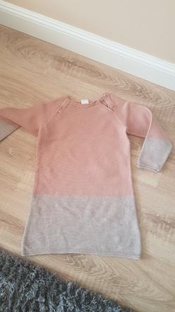 Teplé šaty 2-3 roky, h&m,98