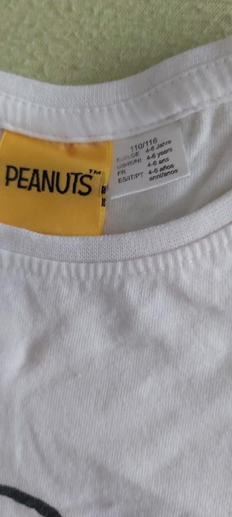 Letné pyžamo snoopy 110/116, peanuts,110