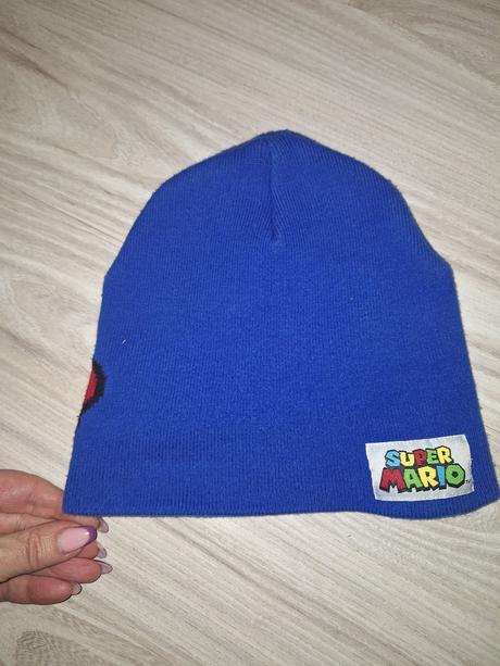 Zimná čiapka super mario, h&m,134