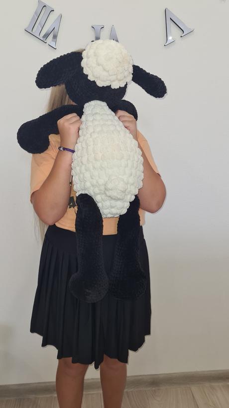 Ovečka shaun - háčkovaná, 