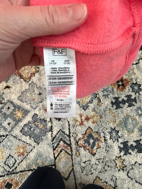 Teplákové šaty, f&f,152