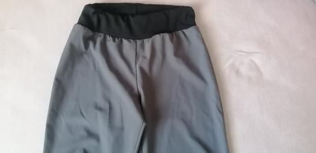 Unuo, detské funkčné nohavice action, sivá, 140