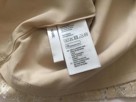 Čipkované šaty, h&m,98