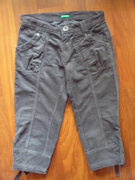 Velúrové trištvrťáky, benetton,146