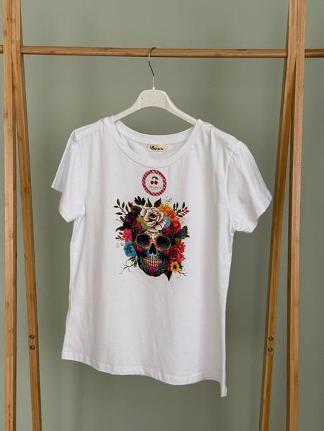 Tričko lebka, 