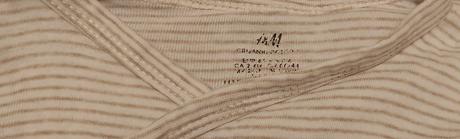 Neutrálne zavinovacie body pásikové h&m 62, h&m,62