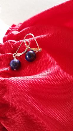 Strieborné náušnice,