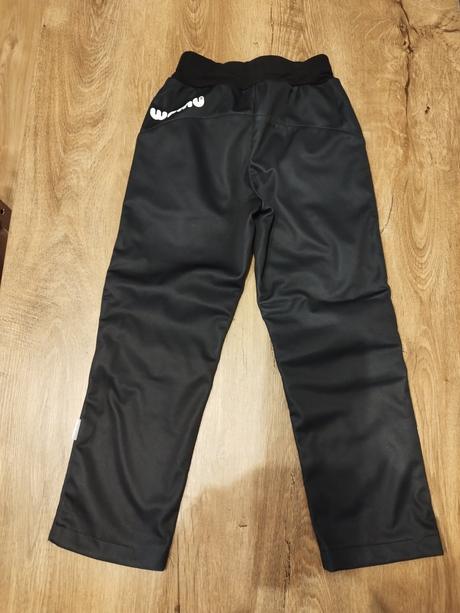 Zateplené softshellové nohavice zn.wamu v. 116/122, 116