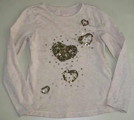 110/116 tricko so srdieckami,5-6 r., 116