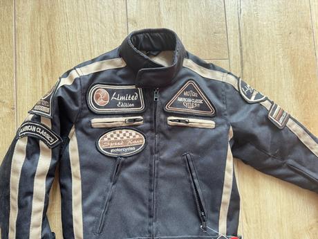 Detská motorkárska bunda, 92 / 98 / 104