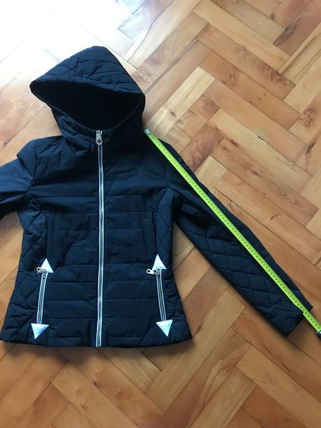 Čierna krásna bunda,vetrovka, 40