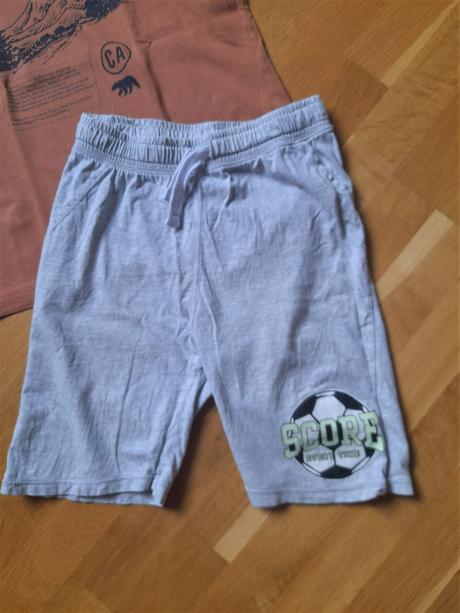 Šortky + tričko, h&m,140