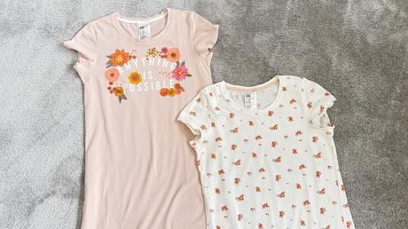 2x nočná košeľa h&m 146/152, h&m,146