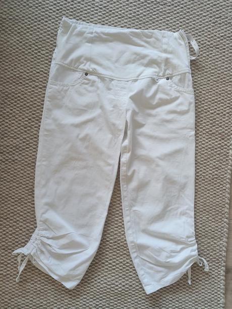 Tehotenské zdravotnícke 3/4 nohavice, m