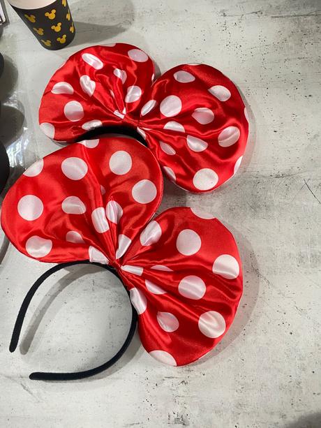 Minnie mouse party čelenky a poháre, 