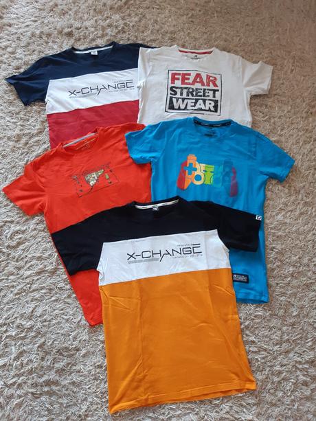 Tričká 5 ks, authority,s