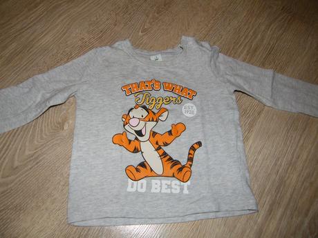 Tigríkové tričko, disney,80