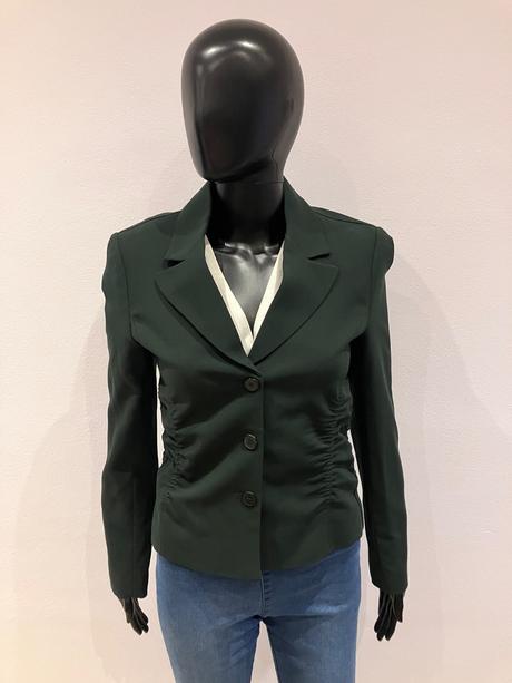 Dámske tmavozelené sako zara (s), zara,s