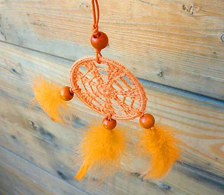 Minilapač snov, oranžový,