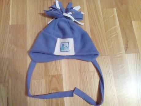 Modrá flísová čiapka, 92