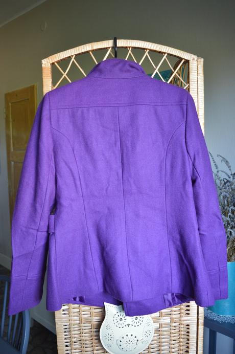 Fialový kabát, george,38