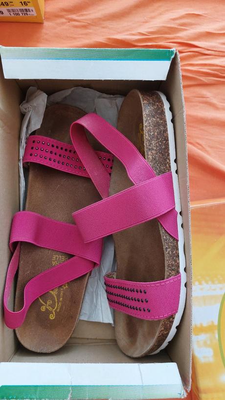 Kožené sandále, 39