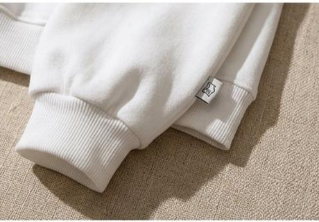 Cozy white oversized mikina - biela - m, m