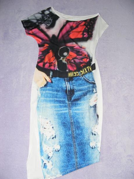 Asymetrické šaty zn. miss sixty, miss sixty,s