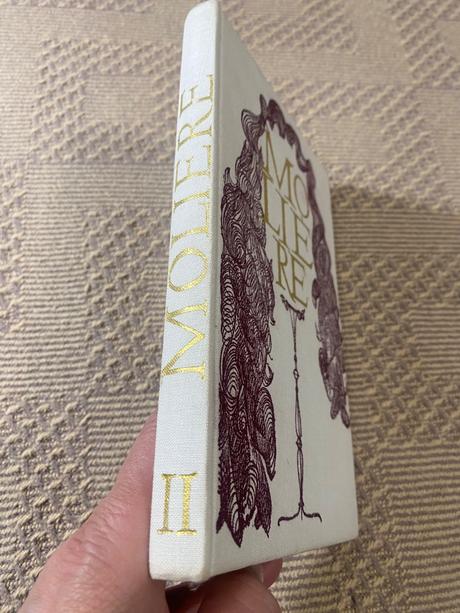 Krásna stará zberateľská kniha molière 2 rok 1972, 