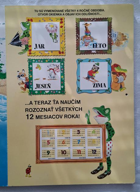 Kniha "detský kalendár na 12 mesiacov" tony wolf, 