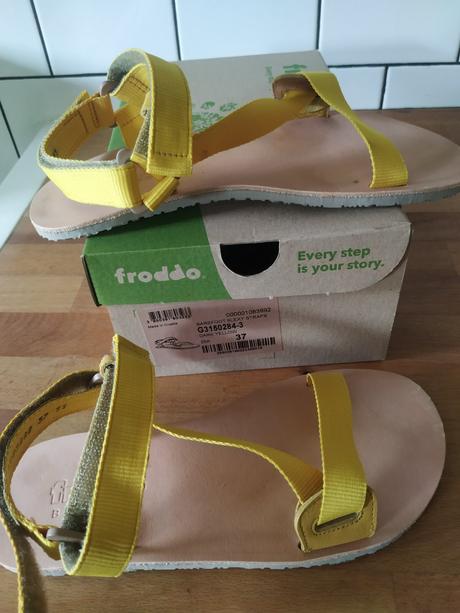 Dámske sandále barefood froddo, froddo,37