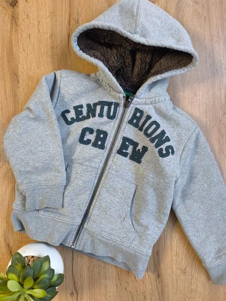 4- benetton zateplená mikina, benetton,98