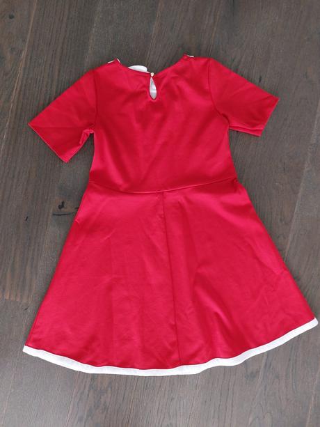 Nadherne vianocne saty efektne na fotenie 6-8r., 128