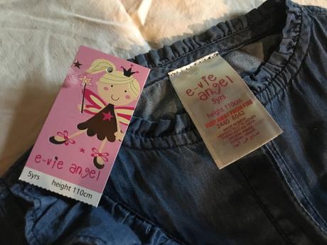 Nenosené zaujímavé tenké šaty z anglicka, evie angel,110