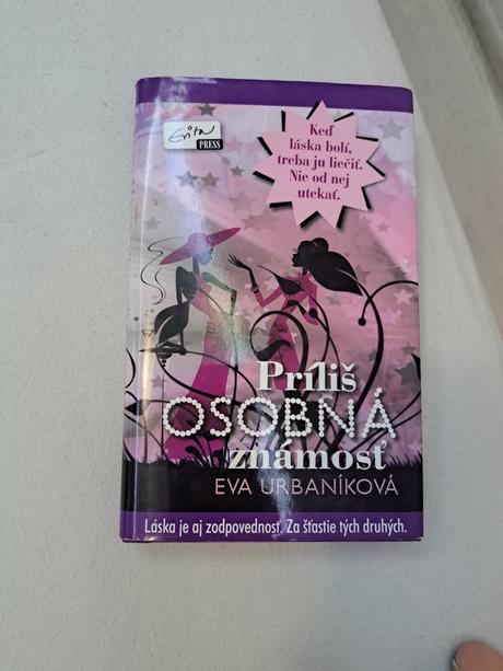 Kniha príliž osobná známosť, 