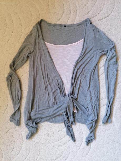Viazací top, cardigan, m