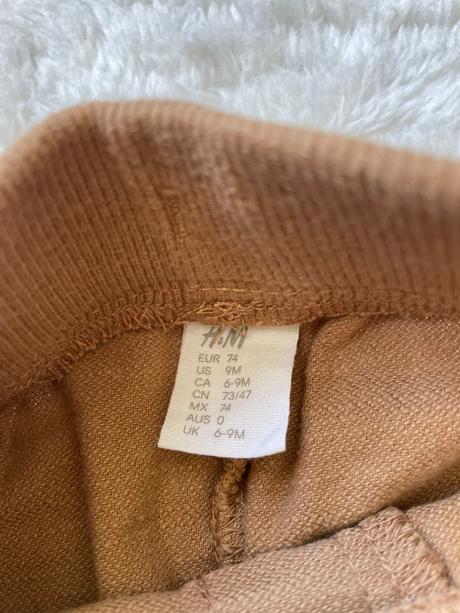 Bledohnede nohavice h&m, h&m,74