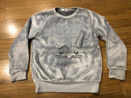 Huňaté tričko so zajkom, pepco,128