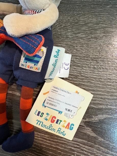 Moulin roty - hrkalka ovecka,