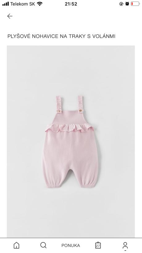 Zara ružové nohavice, zara,80