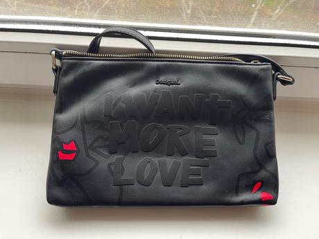 Čierna kabelka desigual, desigual