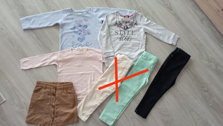 Balík oblečenia 104, 104–116