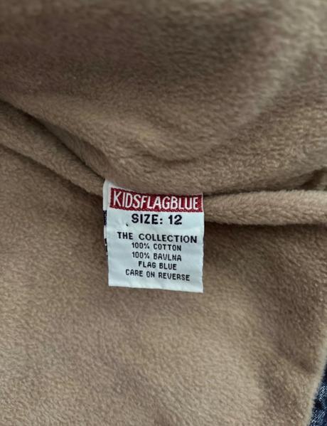 Chlapčenská riflová bunda - zateplená, 104